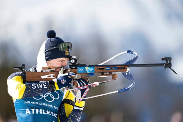 ANTERSELVA, ITALY 20260209 Biathlete Sebastian Samuelsson during today s training for the distance race during the Winter Olympics in Milan Cortina. ANTERSELVA ITALY x10050x *** ANTERSELVA, ITALY 20260209 Biathlete Sebastian Samuelsson during today s training for the distance race during the Winter Olympics in Milan Cortina ANTERSELVA ITALY x10050x  Copyright: xPontusxLundahl TTx 2026 OLYMPICS BIETAR SHOOT TRAINING