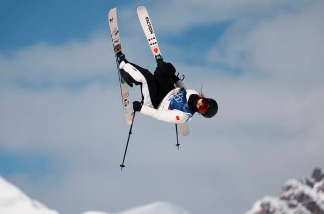 (260209) -- LIVIGNO, Feb. 9, 2026 -- Liu Mengting of China competes during the freestyle skiing women s freeski slopestyle final at the Milan-Cortina 2026 Olympic Winter games, Winterspiele,Spiele, Summer games in Livigno, Italy, Feb. 9, 2026. ) (MICO2026)ITALY-LIVIGNO-OLYMPIC WINTER GAMES-FREESTYLE SKIING-WOMEN S FREESKI SLOPESTYLE-FINAL HuxChao 
