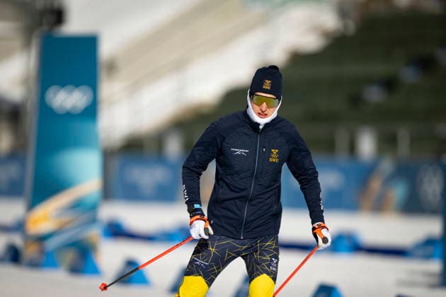 ANTERSELVA, ITALY 20260209 Biathlete Martin Ponsilouma during today s training for the distance race during the Winter Olympics in Milan Cortina. ANTERSELVA ITALY x10050x *** ANTERSELVA, ITALY 20260209 Biathlete Martin Ponsilouma during today s training for the distance race during the Winter Olympics in Milan Cortina ANTERSELVA ITALY x10050x  Copyright: xPontusxLundahl TTx 2026 OLYMPICS BIB SHOOTING TRAINING