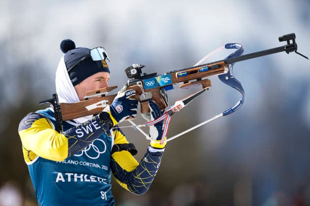 ANTERSELVA, ITALY 20260209 Biathlete Sebastian Samuelsson during today s training for the distance race during the Winter Olympics in Milan Cortina. ANTERSELVA ITALY x10050x *** ANTERSELVA, ITALY 20260209 Biathlete Sebastian Samuelsson during today s training for the distance race during the Winter Olympics in Milan Cortina ANTERSELVA ITALY x10050x  Copyright: xPontusxLundahl TTx 2026 OLYMPICS BIETAR SHOOT TRAINING