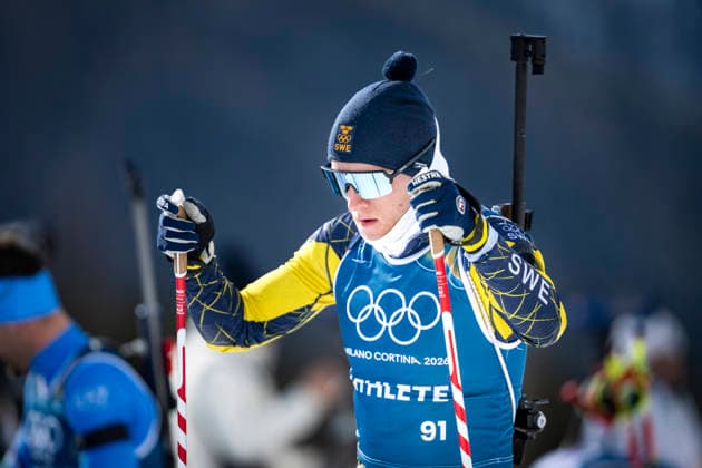 ANTERSELVA, ITALY 20260209 Biathlete Sebastian Samuelsson during today s training for the distance race during the Winter Olympics in Milan Cortina. ANTERSELVA ITALY x10050x *** ANTERSELVA, ITALY 20260209 Biathlete Sebastian Samuelsson during today s training for the distance race during the Winter Olympics in Milan Cortina ANTERSELVA ITALY x10050x  Copyright: xPontusxLundahl TTx 2026 OLYMPICS BIETAR SHOOT TRAINING