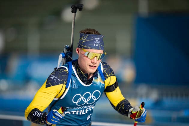 ANTERSELVA, ITALY 20260209 Biathlete Henning Sjökvist during today s training for the distance race during the Winter Olympics in Milan Cortina. ANTERSELVA ITALY x10050x *** ANTERSELVA, ITALY 20260209 Biathlete Henning Sjökvist during today s training for the distance race during the Winter Olympics in Milan Cortina ANTERSELVA ITALY x10050x  Copyright: xPontusxLundahl TTx 2026 OLYMPICS BIB SHOOTING TRAINING