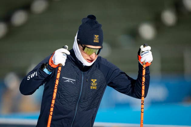 ANTERSELVA, ITALY 20260209 Biathlete Martin Ponsilouma during today s training for the distance race during the Winter Olympics in Milan Cortina. ANTERSELVA ITALY x10050x *** ANTERSELVA, ITALY 20260209 Biathlete Martin Ponsilouma during today s training for the distance race during the Winter Olympics in Milan Cortina ANTERSELVA ITALY x10050x  Copyright: xPontusxLundahl TTx 2026 OLYMPICS BIB SHOOTING TRAINING