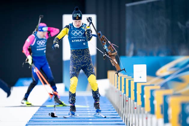 ANTERSELVA, ITALY 20260209 Biathlete Sebastian Samuelsson during today s training for the distance race during the Winter Olympics in Milan Cortina. ANTERSELVA ITALY x10050x *** ANTERSELVA, ITALY 20260209 Biathlete Sebastian Samuelsson during today s training for the distance race during the Winter Olympics in Milan Cortina ANTERSELVA ITALY x10050x  Copyright: xPontusxLundahl TTx 2026 OLYMPICS BIETAR SHOOT TRAINING