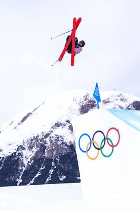 09 02 2026, Livigno, Snow Park, Winter Olympics: Women s Freeski Slopestyle Final, 10 Anni Karava (Finland) Livigno Snow Park Lombardy Italy *** 09 02 2026, Livigno, Snow Park, Winter Olympics Women s Freeski Slopestyle Final, 10 Anni Karava Finland Livigno Snow Park Lombardy Italy Copyright: xJustPictures.ch JarixPestelaccix jp-en-JaPe-DSC05310-20260209