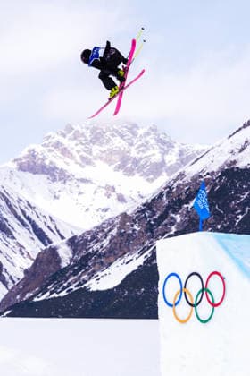 09 02 2026, Livigno, Snow Park, Winter Olympics: Women s Freeski Slopestyle Final, 1 Mathilde Gremaud (Switzerland) Livigno Snow Park Lombardy Italy *** 09 02 2026, Livigno, Snow Park, Winter Olympics Women s Freeski Slopestyle Final, 1 Mathilde Gremaud Switzerland Livigno Snow Park Lombardy Italy Copyright: xJustPictures.ch JarixPestelaccix jp-en-JaPe-DSC05445-20260209