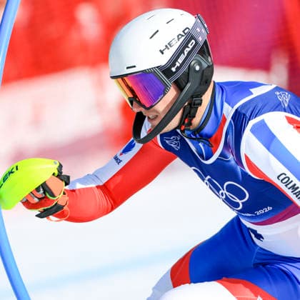 OLYMPICS - Winter Olympic Games, Olympische Spiele, Olympia, OS Milano Cortina 2026 BORMIO,ITALY,09.FEB.26 - OLYMPICS, ALPINE SKIING - Winter Olympic Games Milano Cortina 2026, team combined, slalom, men. Image shows Steven Amiez (FRA).  GEPAxpictures xWolfgangxGrebien