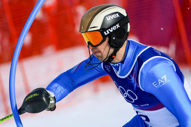 OLYMPICS - Winter Olympic Games, Olympische Spiele, Olympia, OS Milano Cortina 2026 BORMIO,ITALY,09.FEB.26 - OLYMPICS, ALPINE SKIING - Winter Olympic Games Milano Cortina 2026, team combined, slalom, men. Image shows Tommaso Saccardi (ITA).  GEPAxpictures xWolfgangxGrebien