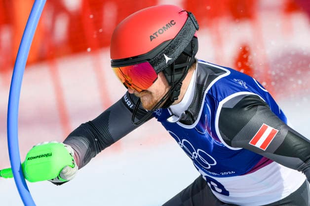 OLYMPICS - Winter Olympic Games, Olympische Spiele, Olympia, OS Milano Cortina 2026 BORMIO,ITALY,09.FEB.26 - OLYMPICS, ALPINE SKIING - Winter Olympic Games Milano Cortina 2026, team combined, slalom, men. Image shows Fabio Gstrein (AUT).  GEPAxpictures xWolfgangxGrebien