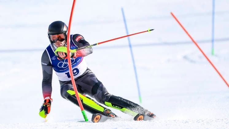 OLYMPICS - Winter Olympic Games, Olympische Spiele, Olympia, OS Milano Cortina 2026 BORMIO,ITALY,09.FEB.26 - OLYMPICS, ALPINE SKIING - Winter Olympic Games Milano Cortina 2026, team combined, slalom, men. Image shows Michael Matt (AUT).  GEPAxpictures xWolfgangxGrebien