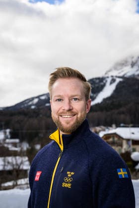 260209 Niklas Edin of the Swedish national men s curling team poses for a portrait at a press meet during day 3 of the 2026 Winter Olympics on February 9, 2026 in Cortina. Photo: Joel Marklund BILDBYRAN kod JM JM0785 bbeng curling Olympic Games, Olympische Spiele, Olympia, OS olympics winter olympics os ol olympiska spel vinter-os olympiske leker milano cortina 2026 milan cortina 2026 milano cortina 2026 olympic games milano cortina 2026 winter olympic games milano cortina-os milano cortina-ol vinter-ol pressträff Sverige Sweden porträtt *** 260209 Niklas Edin of the Swedish national men s curling team poses for a portrait at a press meet during day 3 of the 2026 Winter Olympics on February 9, 2026 in Cortina Photo Joel Marklund BILDBYRAN kod JM JM0785 bbeng curling olympic games olympics winter olympics os ol olympiska spel vinter os olympiske leker milano cortina 2026 milan cortina 2026 milano cortina 2026 olympic games milano cortina 2026 winter olympic games milano cortina os milano cortina ol vinter ol pressträff Sverige Sweden Sweden porträtt  Copyright: JOELxMARKLUND BB260209JM002