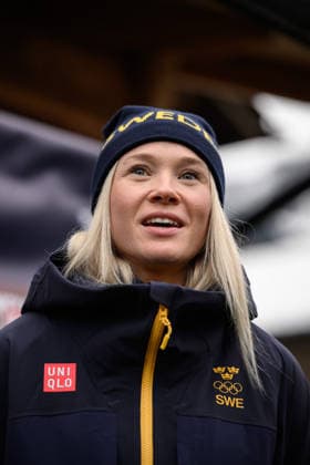 260209 Jonna Sundling of the Swedish national cross-country skiing team at a press meet during day 3 of the 2026 Winter Olympics on February 9, 2026 in Val di Fiemme. Photo: Maxim Thore BILDBYRAN kod MT MT0967 skidor cross-country skiing langrenn Olympic Games, Olympische Spiele, Olympia, OS olympics winter olympics os ol olympiska spel vinter-os olympiske leker milano cortina 2026 milan cortina 2026 milano cortina 2026 olympic games milano cortina 2026 winter olympic games milano cortina-os milano cortina-ol vinter-ol 3 bbeng sverige pressträff *** 260209 Jonna Sundling of the Swedish national cross country skiing team at a press meet during day 3 of the 2026 Winter Olympics on February 9, 2026 in Val di Fiemme Photo Maxim Thore BILDBYRAN kod MT MT0967 skidor cross country skiing langrenn olympic games olympics winter olympics os ol olympiska spel vinter os olympiske leker milano cortina 2026 milan cortina 2026 milano cortina 2026 olympic games milano cortina 2026 winter olympic games milano cortina os milano cortina ol vinter ol 3 bbeng sverige pressträff  Copyright: MAXIMxTHORE BB260209MT069