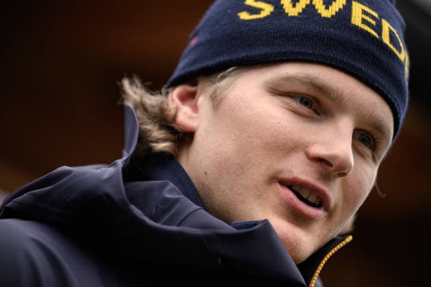 260209 Edvin Anger of the Swedish national cross-country skiing team at a press meet during day 3 of the 2026 Winter Olympics on February 9, 2026 in Val di Fiemme. Photo: Maxim Thore BILDBYRAN kod MT MT0967 skidor cross-country skiing langrenn Olympic Games, Olympische Spiele, Olympia, OS olympics winter olympics os ol olympiska spel vinter-os olympiske leker milano cortina 2026 milan cortina 2026 milano cortina 2026 olympic games milano cortina 2026 winter olympic games milano cortina-os milano cortina-ol vinter-ol 3 bbeng sverige pressträff *** 260209 Edvin Anger of the Swedish national cross country skiing team at a press meet during day 3 of the 2026 Winter Olympics on February 9, 2026 in Val di Fiemme Photo Maxim Thore BILDBYRAN kod MT MT0967 skidor cross country skiing langrenn olympic games olympics winter olympics os ol olympiska spel vinter os olympiske leker milano cortina 2026 milan cortina 2026 milano cortina 2026 olympic games milano cortina 2026 winter olympic games milano cortina os milano cortina ol vinter ol 3 bbeng sverige pressträff  Copyright: MAXIMxTHORE BB260209MT078