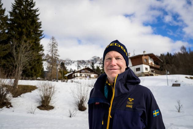 260209 Swedish Olympic Committee sports director Henrik Forsberg poses for a portrait at a press meet during day 3 of the 2026 Winter Olympics on February 9, 2026 in Cortina. Photo: Joel Marklund BILDBYRAN kod JM JM0785 bbeng curling Olympic Games, Olympische Spiele, Olympia, OS olympics winter olympics os ol olympiska spel vinter-os olympiske leker milano cortina 2026 milan cortina 2026 milano cortina 2026 olympic games milano cortina 2026 winter olympic games milano cortina-os milano cortina-ol vinter-ol pressträff Sverige Sweden porträtt SOK *** 260209 Swedish Olympic Committee sports director Henrik Forsberg poses for a portrait at a press meet during day 3 of the 2026 Winter Olympics on February 9, 2026 in Cortina Photo Joel Marklund BILDBYRAN kod JM JM0785 bbeng curling olympic games olympics winter olympics os ol olympiska spel vinter os olympiske leker milano cortina 2026 milan cortina 2026 milano cortina 2026 olympic games milano cortina 2026 winter olympic games milano cortina os milano cortina ol vinter ol pressträff Sverige Sweden Sweden porträtt SOK  Copyright: JOELxMARKLUND BB260209JM018