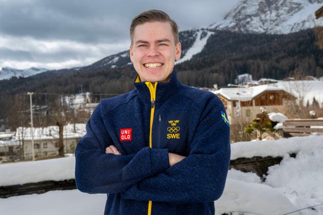 CORTINA 20260209 Christoffer Sundgren i det svenska curlinglandslaget som inleder OS-spelet i Cortina pa onsdag med match mot Italien. *** Bilden ingar i SPORTPAKET. För övriga BETALBILD ** CORTINA ITALIEN x10030x *** CORTINA 20260209 Christoffer Sundgren in the Swedish curling team that starts the Olympic Games in Cortina on Wednesday with a match against Italy The picture is in SPORTPAKET For others PAYPICTURE CORTINA ITALY x10030x  Copyright: xJonasxEkströmer TTx OS 2026 CURLING HERRAR