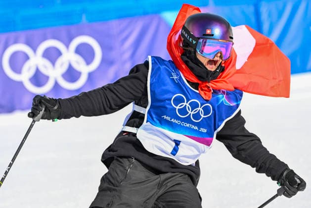 LIVIGNO, ITALY 20260209 Mathilde Gremaud, Switzerland, wins Olympic gold in the women s slopestyle final in Livigno. *** The image is included in the SPORTS PACKAGE. For others PAYMENT IMAGE ** BORMIO ITALY x10080x *** LIVIGNO, ITALY 20260209 Mathilde Gremaud, Switzerland, wins Olympic gold in the women s slopestyle final in Livigno The image is included in the SPORTS PACKAGE For others PAYMENT IMAGE BORMIO ITALY x10080x  Copyright: xFredrikxSandberg TTx 2026 OLYMPICS SLOPESTYLE FINAL