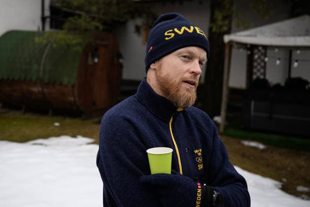 260209 Team manager Anders Byström of the Swedish national cross-country skiing team at a press meet during day 3 of the 2026 Winter Olympics on February 9, 2026 in Val di Fiemme. Photo: Maxim Thore BILDBYRAN kod MT MT0967 skidor cross-country skiing langrenn Olympic Games, Olympische Spiele, Olympia, OS olympics winter olympics os ol olympiska spel vinter-os olympiske leker milano cortina 2026 milan cortina 2026 milano cortina 2026 olympic games milano cortina 2026 winter olympic games milano cortina-os milano cortina-ol vinter-ol 3 bbeng sverige pressträff *** 260209 Team manager Anders Byström of the Swedish national cross country skiing team at a press meet during day 3 of the 2026 Winter Olympics on February 9, 2026 in Val di Fiemme Photo Maxim Thore BILDBYRAN kod MT MT0967 skidor cross country skiing langrenn olympic games olympics winter olympics os ol olympiska spel vinter os olympiske leker milano cortina 2026 milan cortina 2026 milano cortina 2026 olympic games milano cortina 2026 winter olympic games milano cortina os milano cortina ol vinter ol 3 bbeng sverige pressträff  Copyright: MAXIMxTHORE BB260209MT080