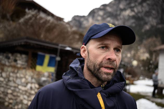 260209 Coach Stefan Thomson of the Swedish national cross-country skiing team at a press meet during day 3 of the 2026 Winter Olympics on February 9, 2026 in Val di Fiemme. Photo: Maxim Thore BILDBYRAN kod MT MT0967 skidor cross-country skiing langrenn Olympic Games, Olympische Spiele, Olympia, OS olympics winter olympics os ol olympiska spel vinter-os olympiske leker milano cortina 2026 milan cortina 2026 milano cortina 2026 olympic games milano cortina 2026 winter olympic games milano cortina-os milano cortina-ol vinter-ol 3 bbeng sverige pressträff *** 260209 Coach Stefan Thomson of the Swedish national cross country skiing team at a press meet during day 3 of the 2026 Winter Olympics on February 9, 2026 in Val di Fiemme Photo Maxim Thore BILDBYRAN kod MT MT0967 skidor cross country skiing langrenn olympic games olympics winter olympics os ol olympiska spel vinter os olympiske leker milano cortina 2026 milan cortina 2026 milano cortina 2026 olympic games milano cortina 2026 winter olympic games milano cortina os milano cortina ol vinter ol 3 bbeng sverige pressträff  Copyright: MAXIMxTHORE BB260209MT081