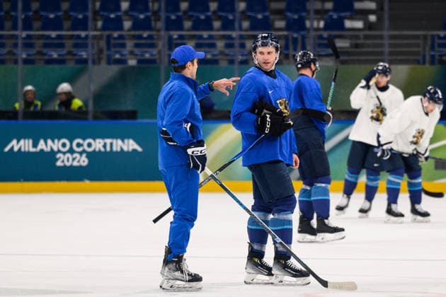 260209 Mikko Rantanen of Finland at an Ice hockey, Eishockey practice session during day 3 of the 2026 Winter Olympics on February 9, 2026 in Milan. Photo: Carl Sandin BILDBYRAN kod CS CS0864 ishockey ice hockey Olympic Games, Olympische Spiele, Olympia, OS olympics winter olympics os ol olympiska spel vinter-os olympiske leker milano cortina 2026 milan cortina 2026 milano cortina 2026 olympic games milano cortina 2026 winter olympic games milano cortina-os milano cortina-ol vinter-ol 3 bbeng finland *** 260209 Mikko Rantanen of Finland at an ice hockey practice session during day 3 of the 2026 Winter Olympics on February 9, 2026 in Milan Photo Carl Sandin BILDBYRAN code CS CS0864 ice hockey ice hockey olympic games olympics winter olympics os ol olympiska spel vinter os olympiske leker milano cortina 2026 milan cortina 2026 milano cortina 2026 olympic games milano cortina 2026 winter olympic games milano cortina os milano cortina ol vinter ol 3 bbeng finland  Copyright: CARLxSANDIN BB260209CS057