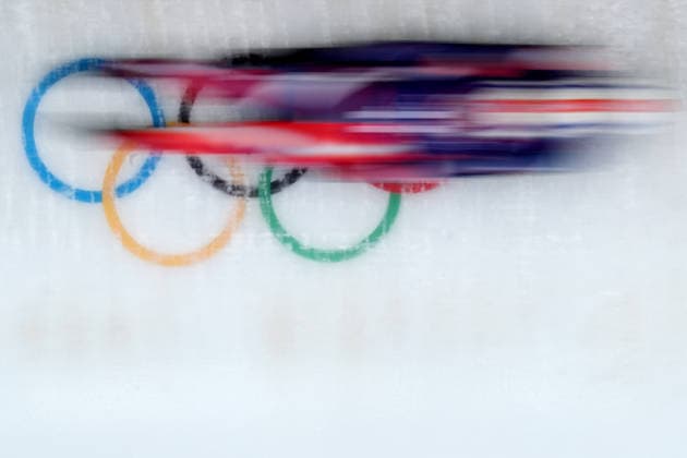 Austria ™s EGLE Selina KIPP Lara Michaela during Luge Women™s doubles official training at the Cortina Sliding Centre at the Milano Cortina 2026 Winter Olympics, in Cortina (Italy) February 9 , 2026 (Spada LaPresse)  Copyright: xSpada LaPressex