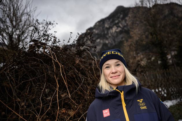 260209 Jonna Sundling of the Swedish national cross-country skiing team poses for a portrait at a press meet during day 3 of the 2026 Winter Olympics on February 9, 2026 in Val di Fiemme. Photo: Maxim Thore BILDBYRAN kod MT MT0967 skidor cross-country skiing langrenn Olympic Games, Olympische Spiele, Olympia, OS olympics winter olympics os ol olympiska spel vinter-os olympiske leker milano cortina 2026 milan cortina 2026 milano cortina 2026 olympic games milano cortina 2026 winter olympic games milano cortina-os milano cortina-ol vinter-ol 3 bbeng sverige pressträff porträtt *** 260209 Jonna Sundling of the Swedish national cross country skiing team poses for a portrait at a press meet during day 3 of the 2026 Winter Olympics on February 9, 2026 in Val di Fiemme Photo Maxim Thore BILDBYRAN kod MT MT0967 skidor cross country skiing langrenn olympic games olympics winter olympics os ol olympiska spel vinter os olympiske leker milano cortina 2026 milan cortina 2026 milano cortina 2026 olympic games milano cortina 2026 winter olympic games milano cortina os milano cortina ol vinter ol 3 bbeng sverige pressträff porträtt  Copyright: MAXIMxTHORE BB260209MT086