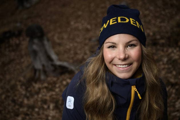 260209 Johanna Hagström of the Swedish national cross-country skiing team poses for a portrait at a press meet during day 3 of the 2026 Winter Olympics on February 9, 2026 in Val di Fiemme. Photo: Maxim Thore BILDBYRAN kod MT MT0967 skidor cross-country skiing langrenn Olympic Games, Olympische Spiele, Olympia, OS olympics winter olympics os ol olympiska spel vinter-os olympiske leker milano cortina 2026 milan cortina 2026 milano cortina 2026 olympic games milano cortina 2026 winter olympic games milano cortina-os milano cortina-ol vinter-ol 3 bbeng sverige pressträff porträtt *** 260209 Johanna Hagström of the Swedish national cross country skiing team poses for a portrait at a press meet during day 3 of the 2026 Winter Olympics on February 9, 2026 in Val di Fiemme Photo Maxim Thore BILDBYRAN kod MT MT0967 skidor cross country skiing langrenn olympic games olympics winter olympics os ol olympiska spel vinter os olympiske leker milano cortina 2026 milan cortina 2026 milano cortina 2026 olympic games milano cortina 2026 winter olympic games milano cortina os milano cortina ol vinter ol 3 bbeng sverige pressträff porträtt  Copyright: MAXIMxTHORE BB260209MT096