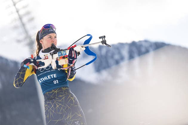 260209 Ella Halvarsson of Sweden at a biathlon training session during day 3 of the 2026 Winter Olympics on February 9, 2026 in Anterselva. Photo: Mathias Bergeld BILDBYRAN kod MB MB1317 skidskytte biathlon skiskyting Olympic Games, Olympische Spiele, Olympia, OS olympics winter olympics os ol olympiska spel vinter-os olympiske leker milano cortina 2026 milan cortina 2026 milano cortina 2026 olympic games milano cortina 2026 winter olympic games milano cortina-os milano cortina-ol vinter-ol 3 bbeng trening training träning sweden sverige *** 260209 Ella Halvarsson of Sweden at a biathlon training session during day 3 of the 2026 Winter Olympics on February 9, 2026 in Anterselva Photo Mathias Bergeld BILDBYRAN code MB MB1317 biathlon biathlon olympic games olympics olympics winter olympics os ol olympiska spel vinter os olympiske leker milano cortina 2026 milan cortina 2026 milano cortina 2026 olympic games milano cortina 2026 winter olympic games milano cortina os milano cortina ol vinter ol 3 bbeng trening träning träning sweden sverige  Copyright: MATHIASxBERGELD BB260209MB048