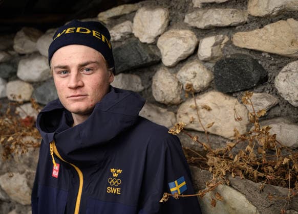 260209 Alvar Myhlback of the Swedish national cross-country skiing team poses for a portrait at a press meet during day 3 of the 2026 Winter Olympics on February 9, 2026 in Val di Fiemme. Photo: Maxim Thore BILDBYRAN kod MT MT0967 skidor cross-country skiing langrenn Olympic Games, Olympische Spiele, Olympia, OS olympics winter olympics os ol olympiska spel vinter-os olympiske leker milano cortina 2026 milan cortina 2026 milano cortina 2026 olympic games milano cortina 2026 winter olympic games milano cortina-os milano cortina-ol vinter-ol 3 bbeng sverige pressträff porträtt *** 260209 Alvar Myhlback of the Swedish national cross country skiing team poses for a portrait at a press meet during day 3 of the 2026 Winter Olympics on February 9, 2026 in Val di Fiemme Photo Maxim Thore BILDBYRAN kod MT MT0967 skidor cross country skiing langrenn olympic games olympics winter olympics os ol olympiska spel vinter os olympiske leker milano cortina 2026 milan cortina 2026 milano cortina 2026 olympic games milano cortina 2026 winter olympic games milano cortina os milano cortina ol vinter ol 3 bbeng sverige pressträff porträtt  Copyright: MAXIMxTHORE BB260209MT099