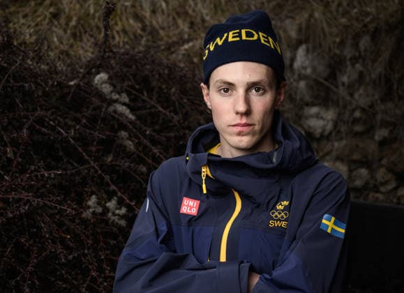 260209 Anton Grahn of the Swedish national cross-country skiing team poses for a portrait at a press meet during day 3 of the 2026 Winter Olympics on February 9, 2026 in Val di Fiemme. Photo: Maxim Thore BILDBYRAN kod MT MT0967 skidor cross-country skiing langrenn Olympic Games, Olympische Spiele, Olympia, OS olympics winter olympics os ol olympiska spel vinter-os olympiske leker milano cortina 2026 milan cortina 2026 milano cortina 2026 olympic games milano cortina 2026 winter olympic games milano cortina-os milano cortina-ol vinter-ol 3 bbeng sverige pressträff porträtt *** 260209 Anton Grahn of the Swedish national cross country skiing team poses for a portrait at a press meet during day 3 of the 2026 Winter Olympics on February 9, 2026 in Val di Fiemme Photo Maxim Thore BILDBYRAN kod MT MT0967 skidor cross country skiing langrenn olympic games olympics winter olympics os ol olympiska spel vinter os olympiske leker milano cortina 2026 milan cortina 2026 milano cortina 2026 olympic games milano cortina 2026 winter olympic games milano cortina os milano cortina ol vinter ol 3 bbeng sverige pressträff porträtt  Copyright: MAXIMxTHORE BB260209MT101