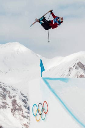 OLYMPICS - Winter Olympic Games, Olympische Spiele, Olympia, OS Milano Cortina 2026 LIVIGNO,ITALY,09.FEB.26 - OLYMPICS, FREE SKI, FREESTYLE SKIING - Winter Olympic Games Milano Cortina 2026, slopestyle, final, women. Image shows Lara Wolf (AUT).  GEPAxpictures xOEOC
