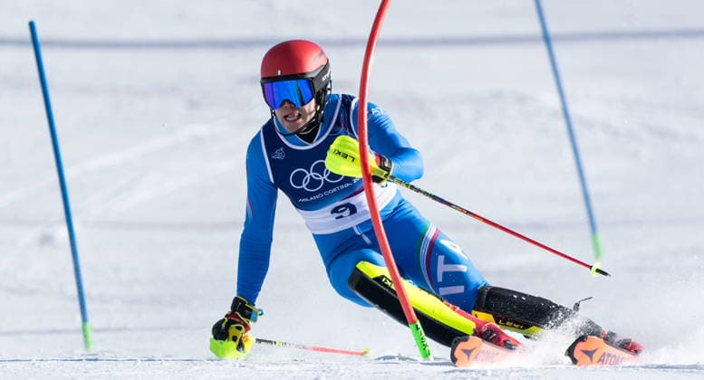 OLYMPICS - Winter Olympic Games, Olympische Spiele, Olympia, OS Milano Cortina 2026 BORMIO,ITALY,09.FEB.26 - OLYMPICS, ALPINE SKIING - Winter Olympic Games Milano Cortina 2026, team combined, slalom, men. Image shows Alex Vinatzer (ITA).  GEPAxpictures xWolfgangxGrebien