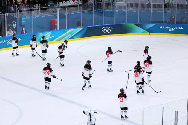 Japan team group, Mannschaftsbild, Totale (JPN), FEBRUARY 9, 2026 - Ice hockey, Eishockey : Women s Preliminary Round - Group B match between Japan and Italy during the Milano Cortina 2026 Olympic Winter games, Winterspiele,Spiele, Summer games at Milano Rho Ice Hockey Arena in Milan, Italy. Noxthirdxpartyxsales  aflo_319094433