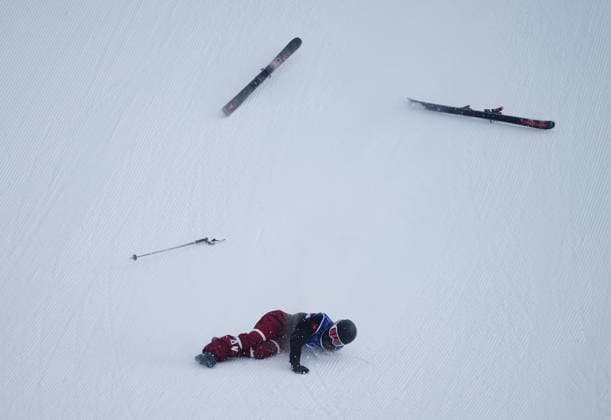 Megan Oldham (Canada) competes during the Women s Freeski Slopestyle Freestyle Skiing competition on Day 3 of the Milano Cortina 2026 Winter Olympic Games, Olympische Spiele, Olympia, OS at Livigno Snow Park on February 9, 2026 in Livigno, Italy. Thor Wegner DeFodi Images (Photo by DeFodi Images) - *** Megan Oldham Canada competes during the Women s Freeski Slopestyle Freestyle Skiing competition on Day 3 of the Milano Cortina 2026 Winter Olympic games at Livigno Snow Park on February 9, 2026 in Livigno, Italy Thor Wegner DeFodi Images Photo by DeFodi Images