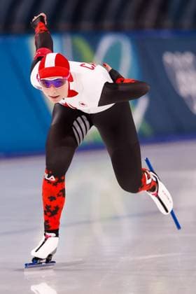 MILAN , 09-02-2026 , Milano Speed skating, Eisschnelllauf Stadium , season 2025 2026 , Olympic Winter games, Winterspiele,Spiele, Summer games 2026 - Speed Skating 1000m ladies, Picture shows Rose Laliberte-Roy Olympic Winter Games 2026 - Speed Skating 1000m ladies  x201439406x Copyright: