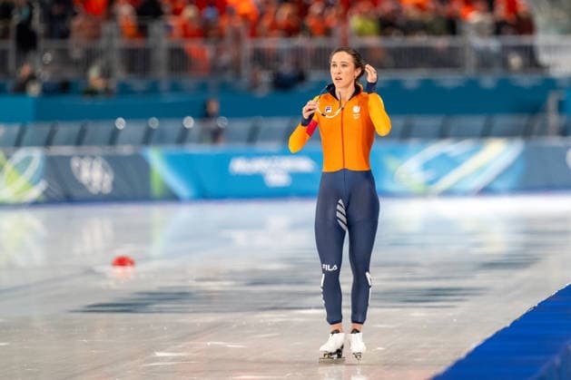 2026-02-09 - Milano Cortina 2026 Winter Olympics 1000m Women MILAN, ITALY - FEBRUARY 9: Suzanne Schulting of Netherlands during the 1000m Women on day 3 of the Milano Cortina 2026 Winter Olympics at the Milano Speed skating, Eisschnelllauf Arena on February 9, 2026 in Milan, Italy Milan Milano Speed Skating Arena Italy Content not available for redistribution in The Netherlands directly or indirectly through any third parties. Copyright: xAndrexWeeningx