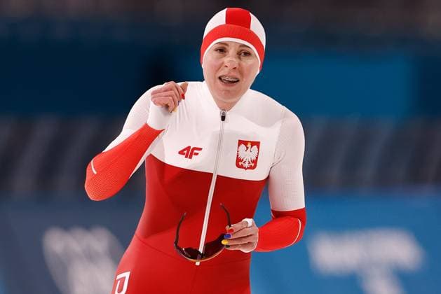 MILAN , 09-02-2026 , Milano Speed skating, Eisschnelllauf Stadium , season 2025 2026 , Olympic Winter games, Winterspiele,Spiele, Summer games 2026 - Speed Skating 1000m ladies, Picture shows Natalia Czerwonka Olympic Winter Games 2026 - Speed Skating 1000m ladies  x201439745x Copyright: