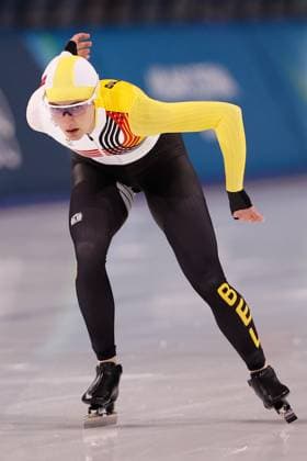 MILAN , 09-02-2026 , Milano Speed skating, Eisschnelllauf Stadium , season 2025 2026 , Olympic Winter games, Winterspiele,Spiele, Summer games 2026 - Speed Skating 1000m ladies, Picture shows Isabelle Van Elst Olympic Winter Games 2026 - Speed Skating 1000m ladies  x201439753x Copyright: