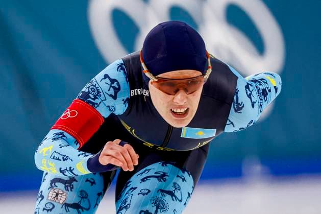 Kristina Silaeva of Kazakhstan Women 1000m, Milano Cortina 2026 Winter Olympics: Day 3, Speed skating, Eisschnelllauf - Milano Cortina 2026 Winter Olympics: Day 3, Milano Speed Skating Stadium, February 9, 2026, Milan, Italy.