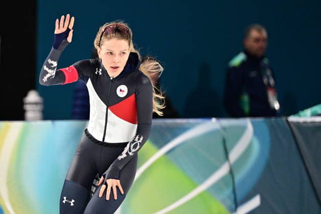 XXV Winter Olympic Games, Olympische Spiele, Olympia, OS Speed skating, Eisschnelllauf - women, 1000m, February 9, Milan. Nikola Zdrahalova from Czech Republic competes in the race. (CTKxPhoto MichalxKamaryt) CTKPhotoP2026020908014  CTKPhotoP2026020908014