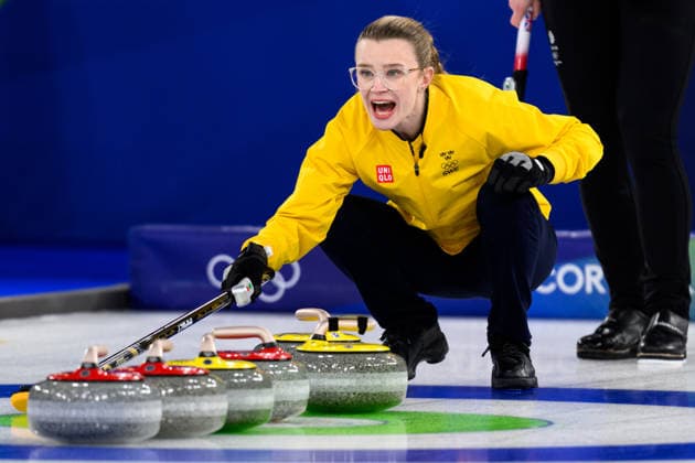260209 Isabelle Wrana of Sweden competes in a round robin mixed doubles curling semifinal match between Great Britain and Sweden during day 3 of the 2026 Winter Olympics on February 9, 2026 in Cortina. Photo: Jon Olav Nesvold BILDBYRAN COP 217 JE0114 curling Olympic Games, Olympische Spiele, Olympia, OS olympics winter olympics os ol olympiska spel vinter-os olympiske leker milano cortina 2026 milan cortina 2026 milano cortina 2026 olympic games milano cortina 2026 winter olympic games milano cortina-os milano cortina-ol vinter-ol 3 bbeng sweden sverige *** 260209 Isabelle Wrana of Sweden competes in a round robin mixed doubles curling semifinal match between Great Britain and Sweden during day 3 of the 2026 Winter Olympics on February 9, 2026 in Cortina Photo Jon Olav Nesvold BILDBYRAN COP 217 JE0114 curling olympic games olympics winter olympics os ol olympiska spel vinter os olympiske leker milano cortina 2026 milan cortina 2026 milano cortina 2026 olympic games milano cortina 2026 winter olympic games milano cortina os milano cortina ol vinter ol 3 bbeng sweden sverige  Copyright: JONxOLAVxNESVOLD BB260209JE008