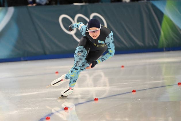 GOLUBEVA Elizaveta (KAZ) during Speed skating, Eisschnelllauf Olympic Winter games, Winterspiele,Spiele, Summer games Milano-Cortina 2026 in Milano, Italy, February 09 2026  Copyright: xFilippoxTomasi IPAxSportx xipa-agency.netx xx IPA_71188164 IPA_Agency_IPA71188164