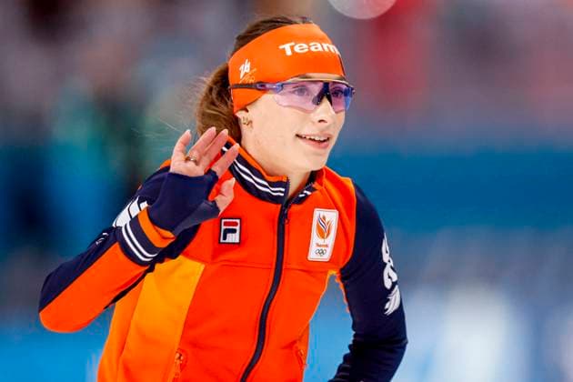 Femke Kok of the Netherlands looks on before Women 1000m, Milano Cortina 2026 Winter Olympics: Day 3, Speed skating, Eisschnelllauf - Milano Cortina 2026 Winter Olympics: Day 3, Milano Speed Skating Stadium, February 9, 2026, Milan, Italy.