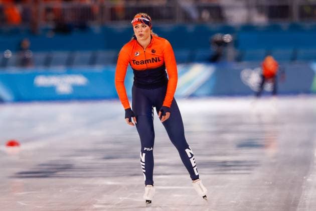 MILAN , 09-02-2026 , Milano Speed skating, Eisschnelllauf Stadium , Olympic Winter games, Winterspiele,Spiele, Summer games 2026 - Speed Skating 1000m ladies, Picture shows Jutta Leerdam Olympic Winter Games 2026 - Speed Skating 1000m ladies  x201440683x Copyright: