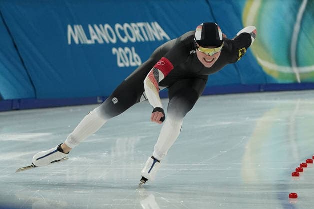 Milano Cortina, 2026 , Winter Olympic Games, Olympische Spiele, Olympia, OS Olympische Winter-Olympische spiele 2026 , Speedskating, Eisschnelllauf , Finale Frauen 1000m, Frauen 1000 m women, Anna Ostlender Deutschland Photocopyright Gladys Chai von der Laage *** Milano Cortina, 2026 , Winter Olympic Games, Winter Olympic Games 2026 , Speed Skating, Speed Skating , Final Women 1000m, Women 1000 m women, Anna Ostlender Germany Photocopyright Gladys Chai von der Laage