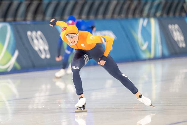 2026-02-09 - Milano Cortina 2026 Winter Olympics 1000m Women MILAN, ITALY - FEBRUARY 9: Suzanne Schulting of the Netherlands during the 1000m Women on day 3 of the Milano Cortina 2026 Winter Olympics at the Milano Speed skating, Eisschnelllauf Arena on February 9, 2026 in Milan, Italy Milan Milano Speed Skating Arena Italy Content not available for redistribution in The Netherlands directly or indirectly through any third parties. Copyright: xAndrexWeeningx