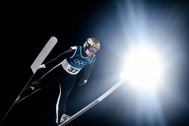 260209 Marius Lindvik of Norway competes in the trial run of the men s normal hill individual Ski jumping, Skispringen, Ski, nordisch test run during day 3 of the 2026 Winter Olympics on February 9, 2026 in Predazzo. Photo: Maxim Thore BILDBYRAN kod MT MT0968 backhoppning ski jumping skihopping Olympic Games, Olympische Spiele, Olympia, OS olympics winter olympics os ol olympiska spel vinter-os olympiske leker milano cortina 2026 milan cortina 2026 milano cortina 2026 olympic games milano cortina 2026 winter olympic games milano cortina-os milano cortina-ol vinter-ol 3 bbeng norge norway *** 260209 Marius Lindvik of Norway competes in the trial run of the men s normal hill individual ski jumping test run during day 3 of the 2026 Winter Olympics on February 9, 2026 in Predazzo Photo Maxim Thore BILDBYRAN kod MT MT0968 backhoppning ski jumping skihopping olympic games olympics winter olympics os ol olympiska spel vinter os olympiske leker milano cortina 2026 milan cortina 2026 milano cortina 2026 olympic games milano cortina 2026 winter olympic games milano cortina os milano cortina ol vinter ol 3 bbeng norge norway  Copyright: MAXIMxTHORE BB260209MT113