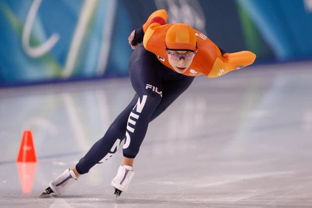 MILAN , 09-02-2026 , Milano Speed skating, Eisschnelllauf Stadium , Olympic Winter games, Winterspiele,Spiele, Summer games 2026 - Speed Skating 1000m ladies, Picture shows Femke Kok Olympic Winter Games 2026 - Speed Skating 1000m ladies  x201440749x Copyright: