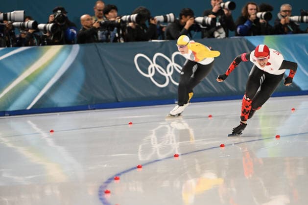HILLER-DONNELLY Carolina (CAN) during Speed skating, Eisschnelllauf Olympic Winter games, Winterspiele,Spiele, Summer games Milano-Cortina 2026 in Milano, Italy, February 09 2026  Copyright: xFilippoxTomasi IPAxSportx xipa-agency.netx xx IPA_71188213 IPA_Agency_IPA71188213