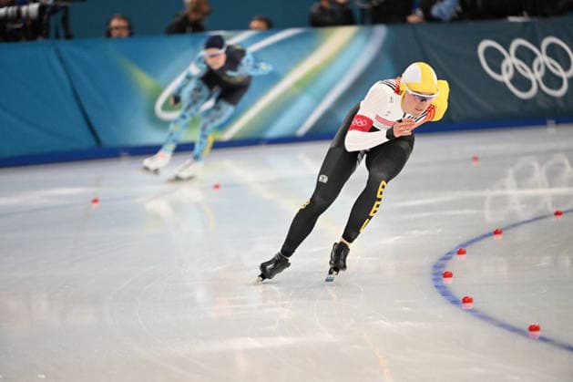 GIOCHI OLIMPICI - Olimpiadi Invernali Milano-Cortina 2026 - Speed skating, Eisschnelllauf van ELST Isabelle (BEL) during Speed Skating, Olympic Winter games, Winterspiele,Spiele, Summer games Milano-Cortina 2026 in Milano, Italy, February 09 2026 Cortina D Ampezzo Italy  Copyright: xIPAxSport ABACAx
