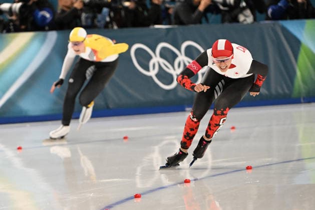 GIOCHI OLIMPICI - Olimpiadi Invernali Milano-Cortina 2026 - Speed skating, Eisschnelllauf HILLER-DONNELLY Carolina (CAN) during Speed Skating, Olympic Winter games, Winterspiele,Spiele, Summer games Milano-Cortina 2026 in Milano, Italy, February 09 2026 Cortina D Ampezzo Italy  Copyright: xIPAxSport ABACAx